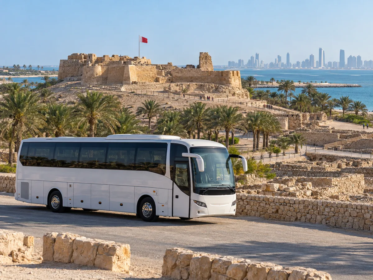 Qal’at al-Bahrain Coach Hire